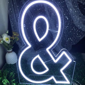 FinalSale!!!! 24″ Tall Neon Letter image 3