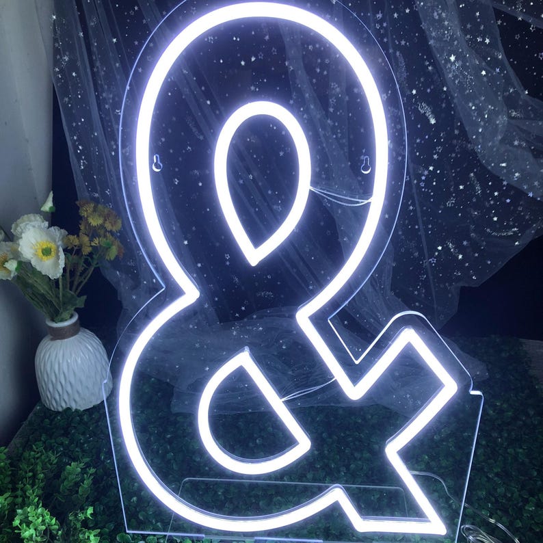 FinalSale!!!! 24″ Tall Neon Letter image 3