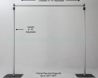 Adjustable Pipe And Drape Kit,Heavy duty Backdrop Stand,Pipe Stand,Wedding Backdrop Stand