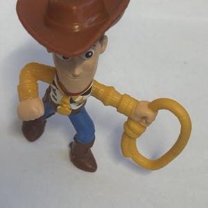 Disney Toy Story WOODY Fisher Price Imaginext 3" Action Figure With Rope Lasso image 2