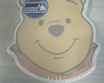 Bloc de notas vintage de Winnie the Pooh con imán en la parte posterior - Sellado de fábrica de Disney Store