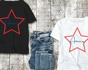 America Shirt, 4th of July Shirt, 4th of July Party Shirt, 4th of July Shirt Women, 4th of July Shirt Men, Independence Day Shirt