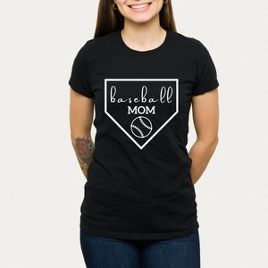 Baseball Mom Shirt, Gift for Mother&#39;s Day, Baseball Mom T-Shirt, Baseball T-Shirt for Mom, Mom Shirt, Mother&#39;s Day Gift Idea, Baseball Shirt