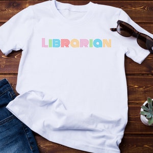 Librarian Shirt, School Librarian Shirt, Book Reader Shirt, Bookworm Shirt, Book Lover Shirt, Gift for Book Lover, Librarian Gift Idea