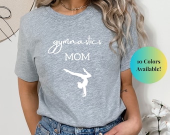 Gymnastik Mama Shirt, Geschenke für Mama, Gymnastik Mama T-Shirt, Mama Geschenk, Gymnastik Shirt, Gymnastik T-Shirt, Mama Tee, süße Mama Shirt