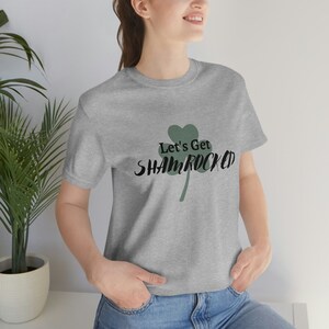 Let&#39;s Get Shamrocked Shirt, Let&#39;s Get Shamrocked TShirt, St. Patrick&#39;s Day Shirt Funny, St. Patrick&#39;s Day Shirt Funny Drink