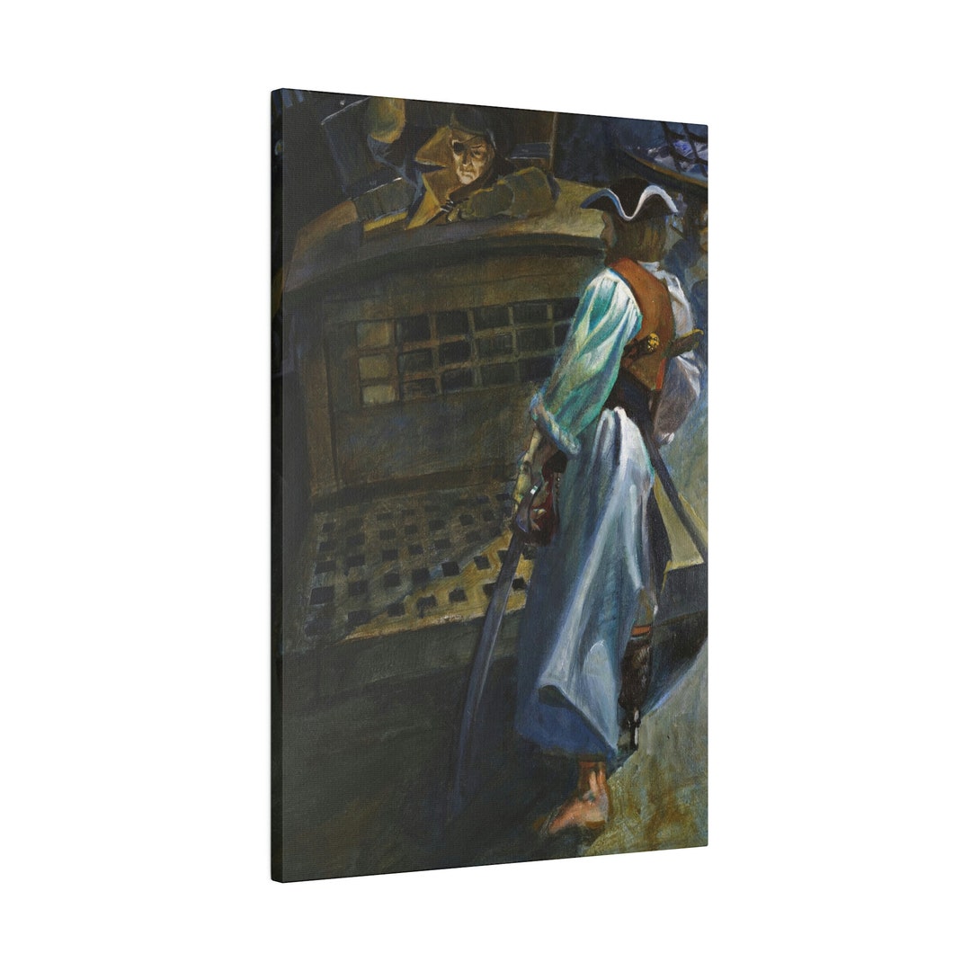 Charley Roger by Alan Okamoto / Matte Canvas Etsy