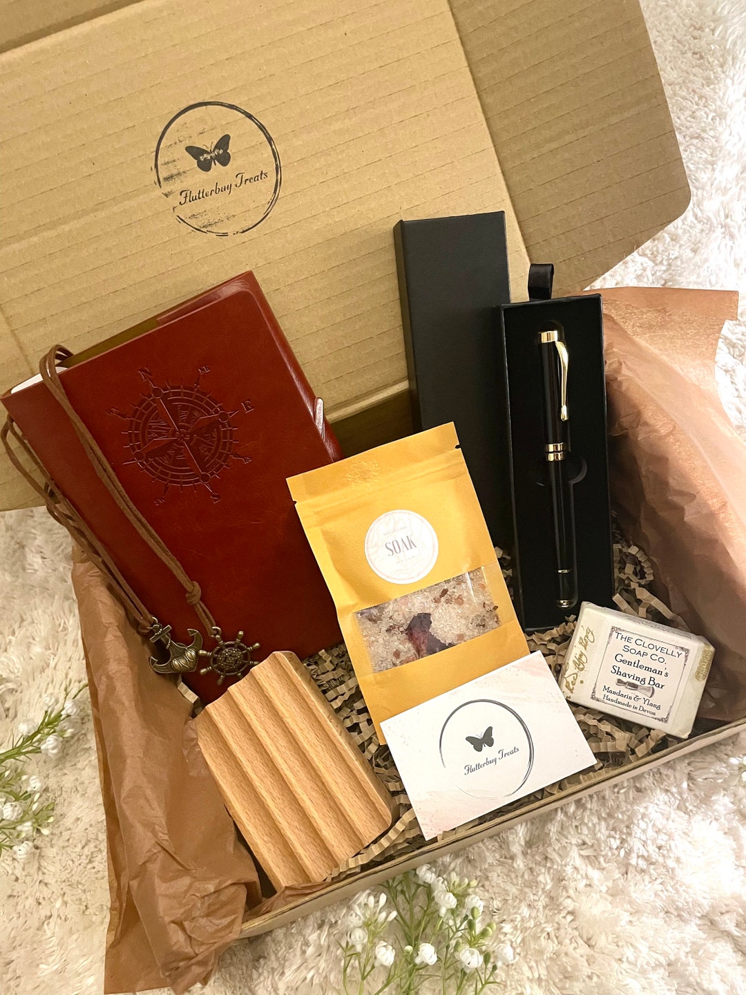 Mens Gift Box Treat Box for Him Letterbox Gifts for Him Men's Pamper