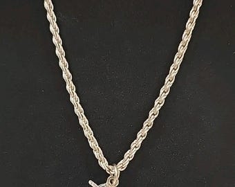 Vintage Mystical Unicorn 3D Pendant Charm Jewelry Silver Tone Blue Stone