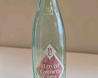 Vintage 1967 RC Royal Crown Cola 1Pt. 12oz Glass Bottle