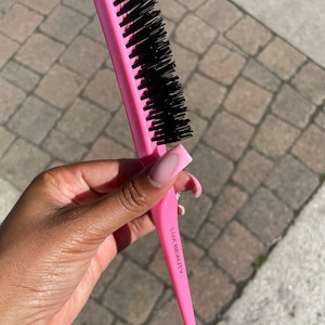 Lux Slick Brush - Soft Bristle Edge Brush for Sleek Ponytails & Baby Hairs | High-Quality Frizz Free Styling | Best Selling | Fast Shipping