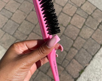 Spazzola Lux Slick - Spazzola con setole morbide per code di cavallo lisce e capelli da bambino / Styling anti-crespo di alta qualità / Più venduto / Spedizione veloce