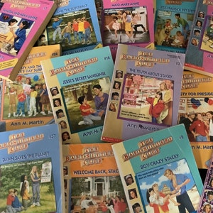 Build a Lot, You Choose: Babysitters Club Books Newer Series Ann M Martin Vintage 1-70 90s Title Version