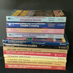 Nancy Drew and Hardy Boys: You Choose Title, Build a Lot, Collection Vintage Paperback