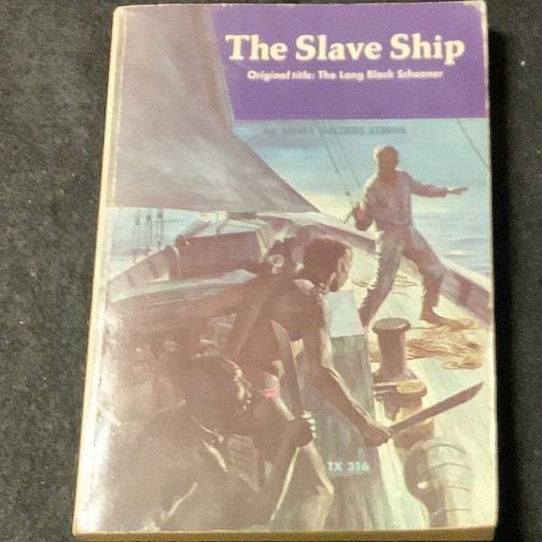 The Slave Ship 1973 Emma Gelders Sterne Vintage Paperback