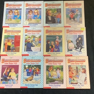 Puede incluir: Una colecci&oacute;n de 10 libros de Baby-Sitters Little Sister, numerados del 16 al 27. Los libros presentan portadas coloridas con ilustraciones de ni&ntilde;os y escenas de las historias. Los t&iacute;tulos de los libros son visibles en las portadas, incluyendo "Karen's Goldfish", "Karen's Carnival", "Karen's New Teacher", y "Karen's Big Joke".