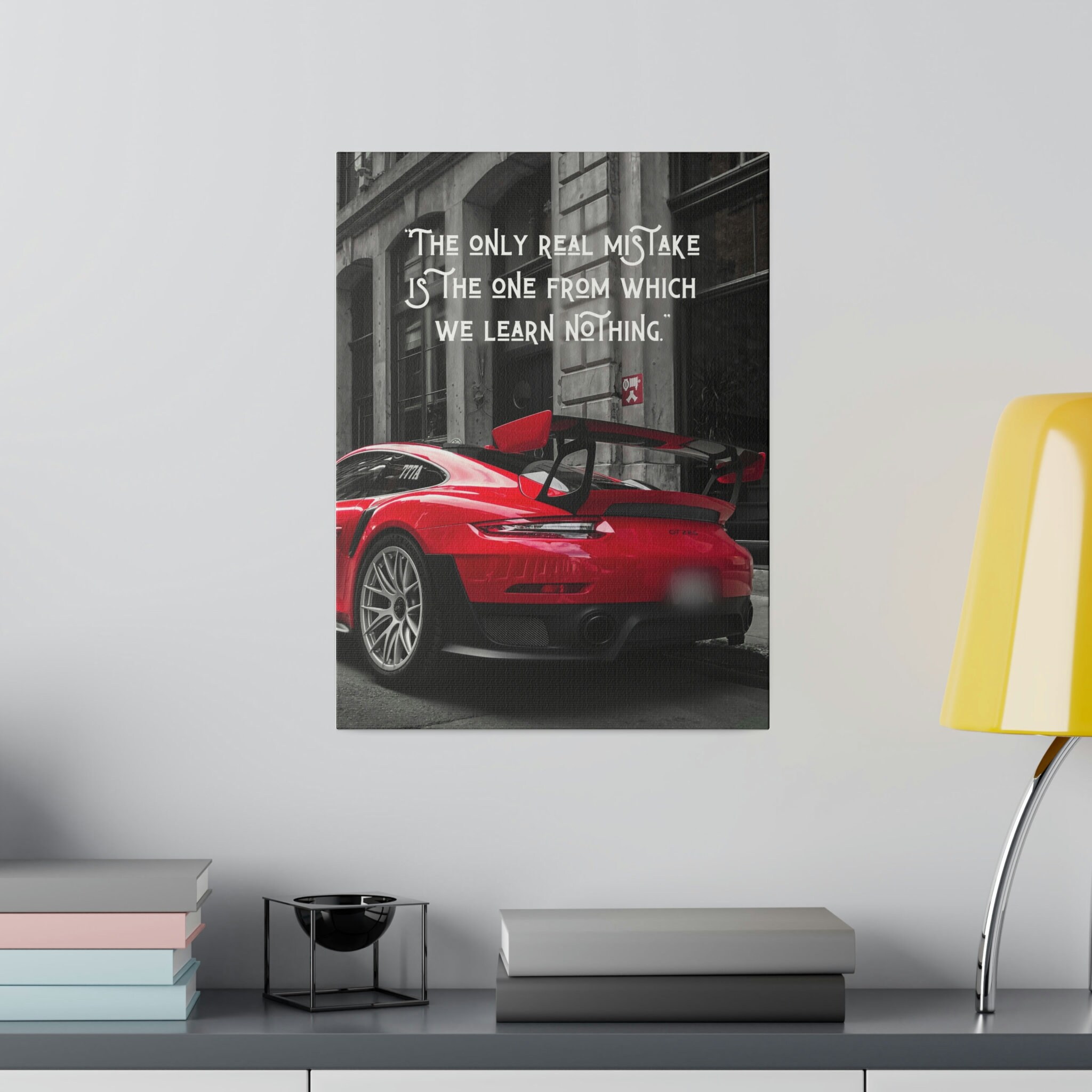 Motivational Quote With Porsche Etsy