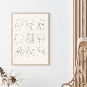 Body Positivity Print, Beautiful Bodies Print, Diversity Art, Women Empowerment Print, Feminist Art, Body Positivity Art, Body Positive Art
