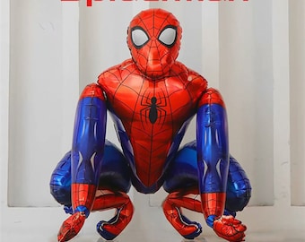 Spiderman Large 3D Foil Balloon Birthday Party Decoration Boys Girls Kids Superhero