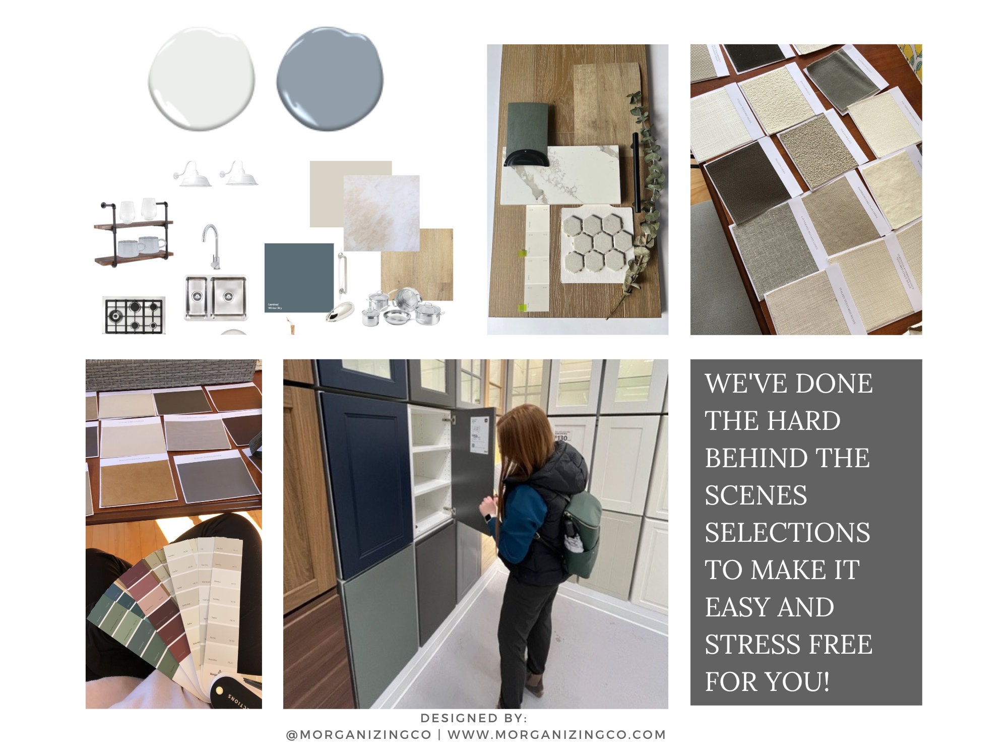 Modern Farmhouse Bathroom Design, Mood Board Template, Mood Board ...