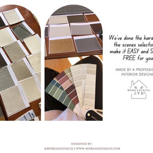 Modern Farmhouse Bathroom Design Mood Board Template Mood - Etsy Canada