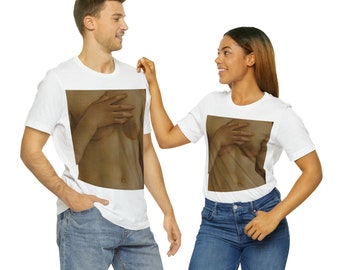 Geburt der Venusgöttin 100% Baumwolljersey Unisex Kurzarm-T-Shirt