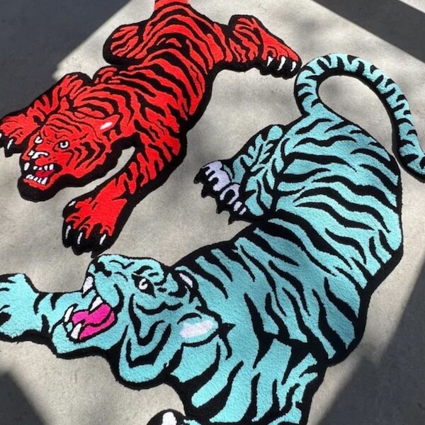 Shop Tiger Rug - Etsy