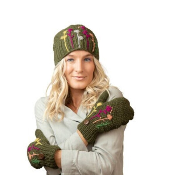 Matching Hat and Gloves Etsy