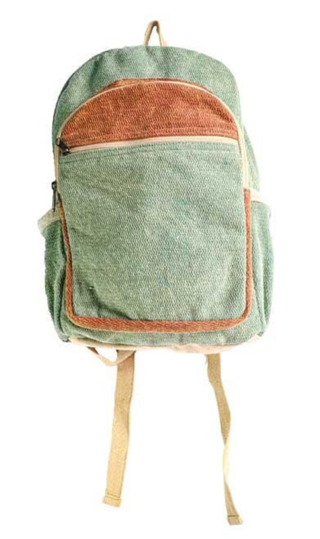 Hemp Handwoven Upcycled Backpack