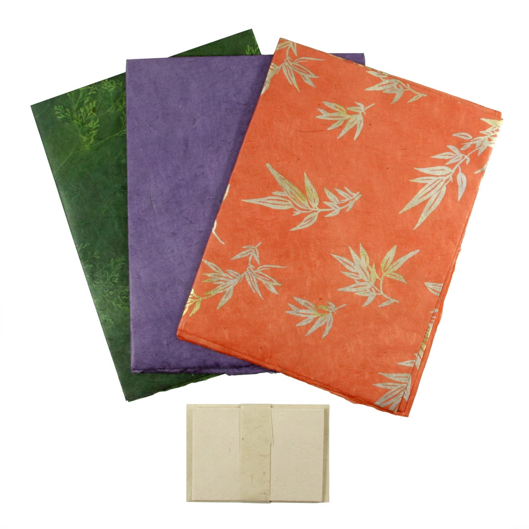 Gift Wrapping Paper ECO Paper and Envelopes Nepal Lokta Etsy
