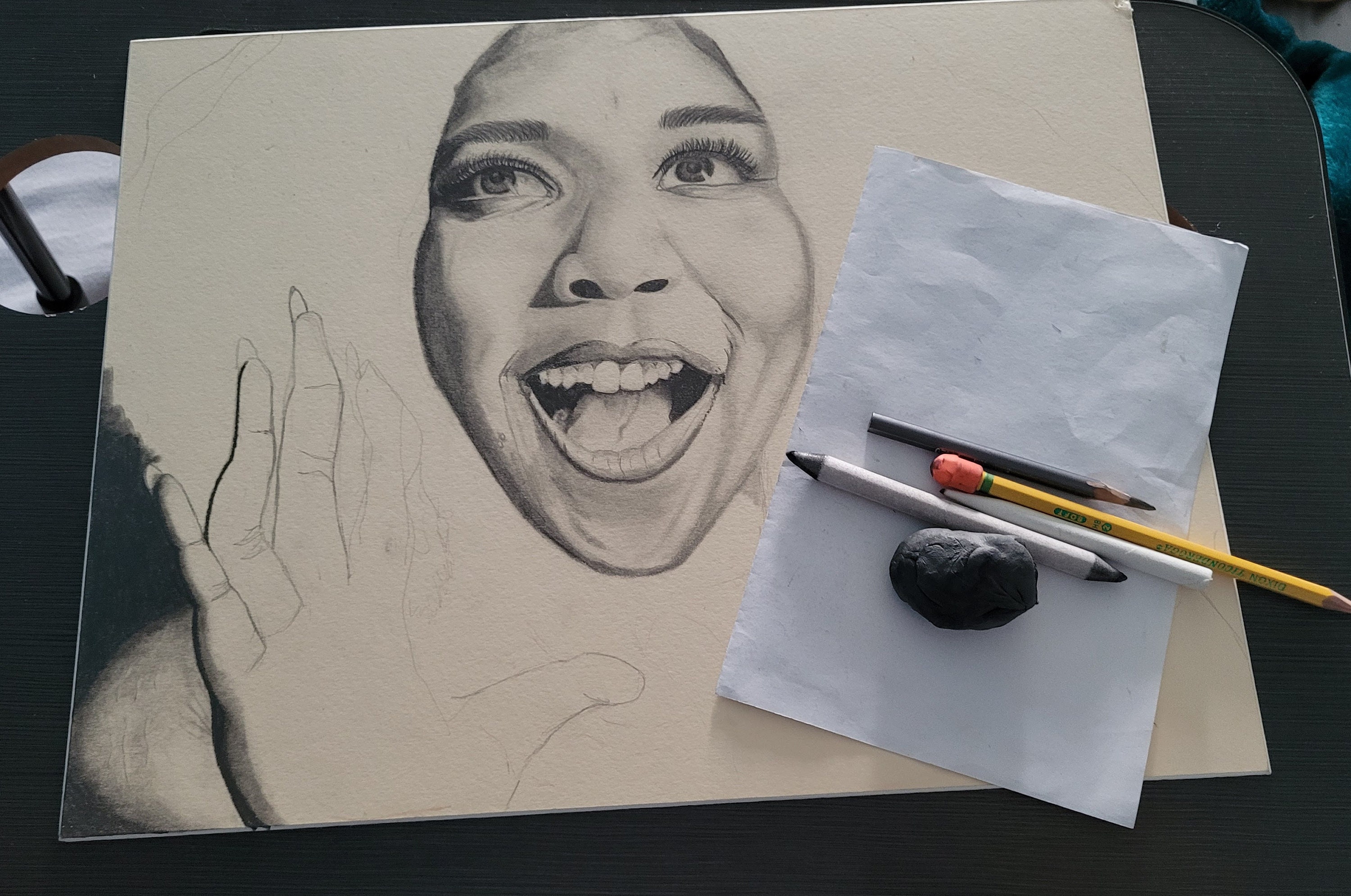 Personalized/commission Hand Drawn Graphite Drawing - Etsy