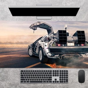 Gaming Mouse Pad Back to the Future Gift Future Decor Gaming Mousepad Gaming Desk Pad Gaming Desk Mat Gamer Mousepad Gamer Boyfriend Gift
