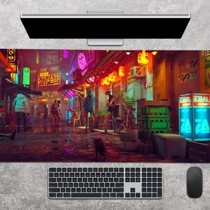 Gaming Mouse Pad Gaming Mousepad Stray Video Game Gift Mousepad Anime Gaming Desk Pad Gaming Desk Mat Gamer Mousepad Gamer Boyfriend Gift