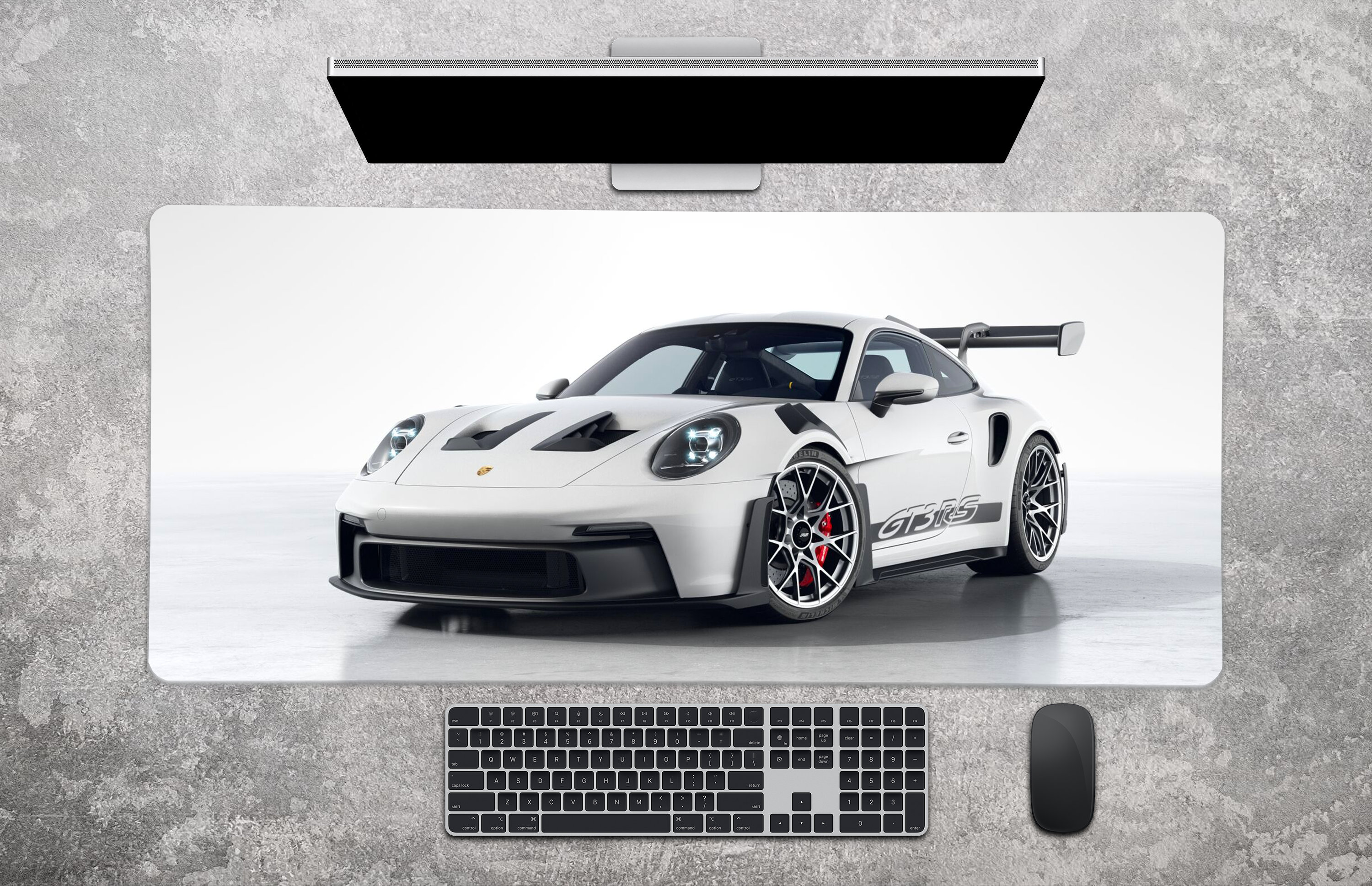 Gaming Mouse Pad Porsche Art Car Lover Gift Gaming Large Mousepad ...