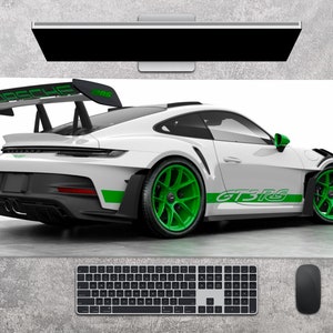 Gaming Mouse Pad Porsche Art Car Lover Gift Gaming Large Mousepad Gaming Desk Pad Anime Gaming Desk Mat Gamer Mousepad Gamer Boyfriend Gift
