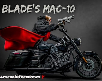 MAC-10 de Blade - Jouet imprimé en résine à l'échelle de 6 po.