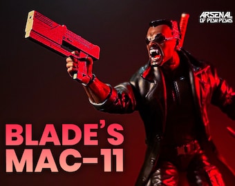 "Blade's MAC-11 - 6 ""Skala Harz gedrucktes Spielzeug."