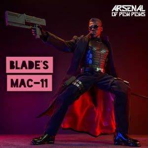 Blade’s MAC-11 - 6” Scale Resin Printed Toy