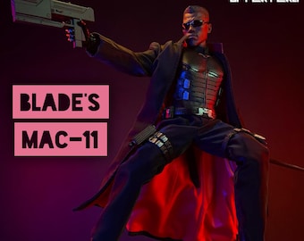 MAC-11 de Blade - Juguete impreso en resina a escala de 6"
