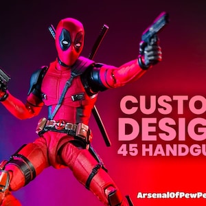 Custom Design 45 (set of x2) - Waage 6 ”1/12 3D Harz gedrucktes Spielzeug