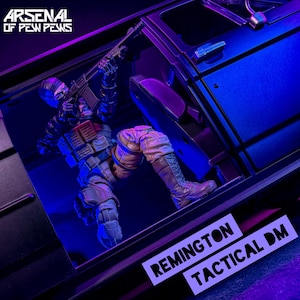 Remington Tactical DM - Scales 6” 1/12 3D Resin Printed Action Figure Accessory