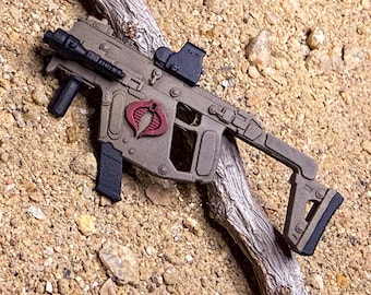 Cobra Vector V4 [Desert Tan] - Tough Resin 6” Scale Resin Printed Toy