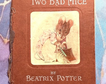 1904- Beatrix Potter&#39;s, The Tale of Two Bad Mice- 1st American edition