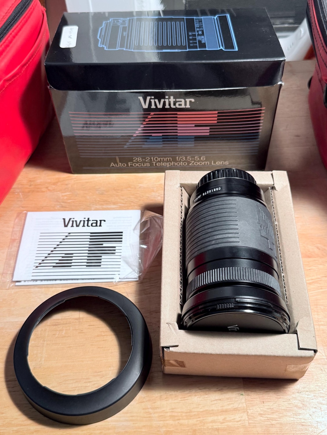 Vintage Vivitar 28–210mm Auto Focus Zoom Lens | New in Original