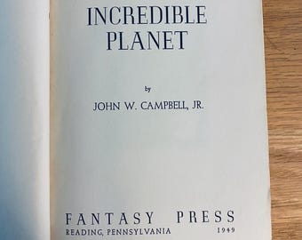 The Planet, 1949 Erstausgabe, Hardcover, John W. Campbell Jr.