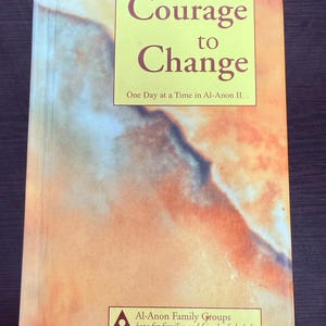 1992, vintage -Courage to Change Al-Anon II – One Day at a Time Daily Meditations, Recovery & Serenity Book, Hardcover