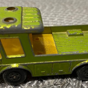 Lesney- Matchbox- Superfast- Toe Joe No. 74 - die cast tow truck - made in England 1973, Diecast 1:64