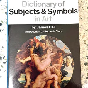 1979, Art book,  Revised Edition, Dictionary of Subjects and Symbols in Art, By James Hall