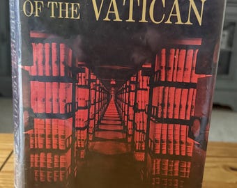 The Secret Archives of the Vatican – 1969 First Edition Historical Novel (Ex-Library Copy)
