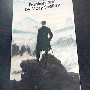 Vintage - Frankenstein by Mary Shelley | 1981 Bantam Classic Paperback | Gothic Horror Sci-Fi